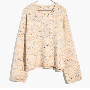 NWT Madewell Hensley Pullover Sweater in Rainbow
